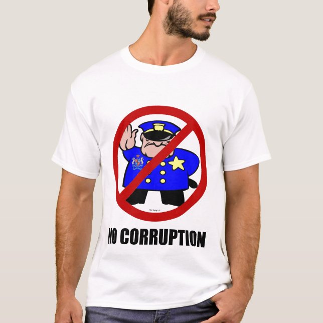 NINGUNA CAMISETA DE LA CORRUPCIÓN (Anverso)