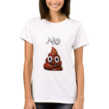 Ninguna camiseta de la emoji de Poo