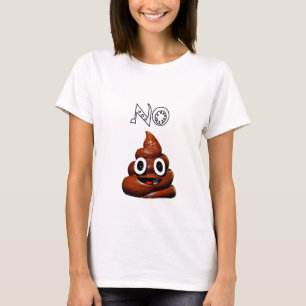 Ninguna camiseta de la emoji de Poo