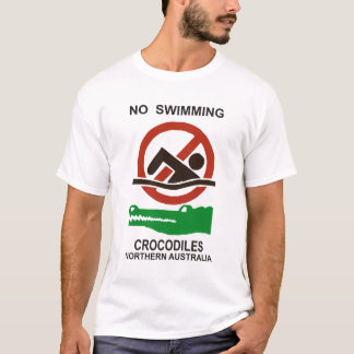 Ninguna camiseta de la natación