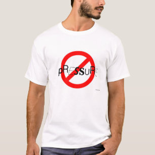 Ninguna camiseta de la presión