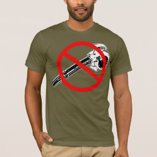 Ninguna camiseta de los ventiladores de hoja