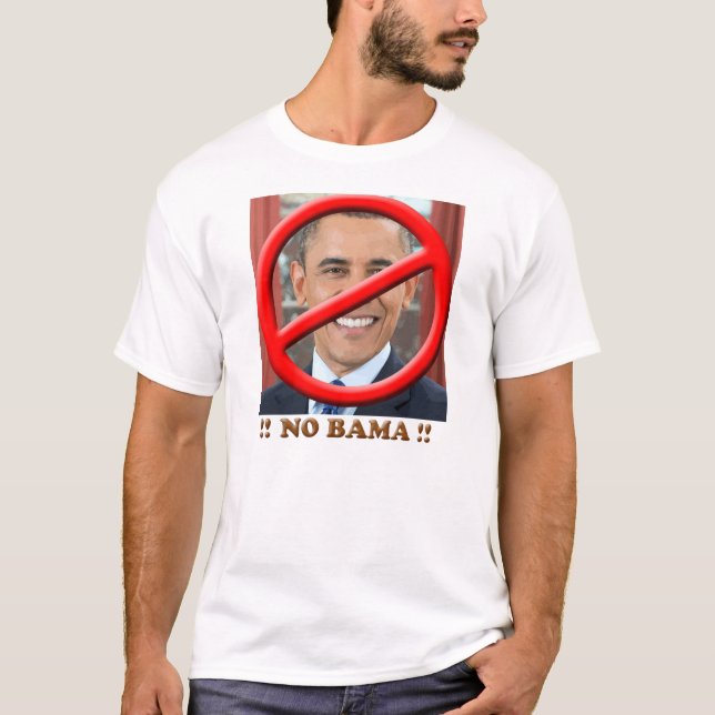 Ninguna camiseta de Obama (Anverso)
