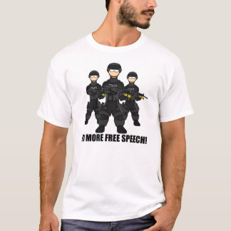 Ninguna camiseta del discurso libre
