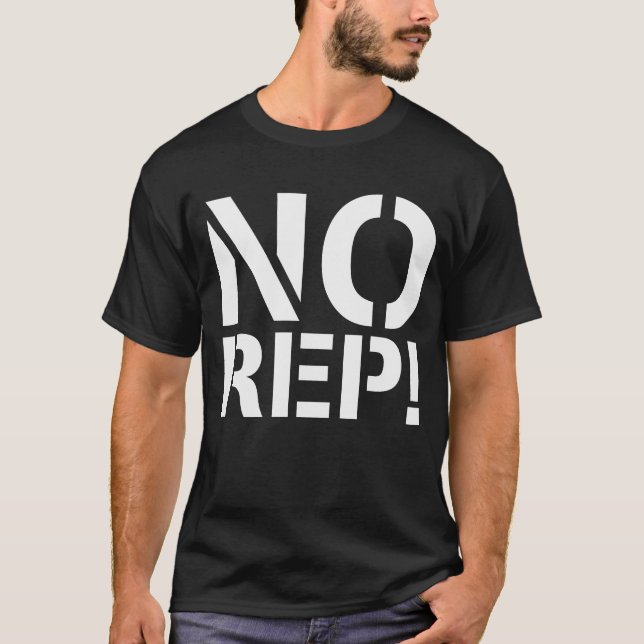 NINGUNA camiseta del representante (Anverso)