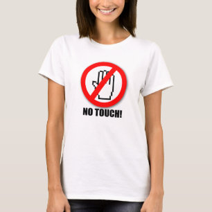 Ninguna camiseta del tacto