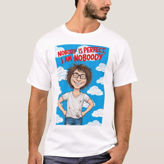 Ninguna camiseta es perfecta (Anverso)