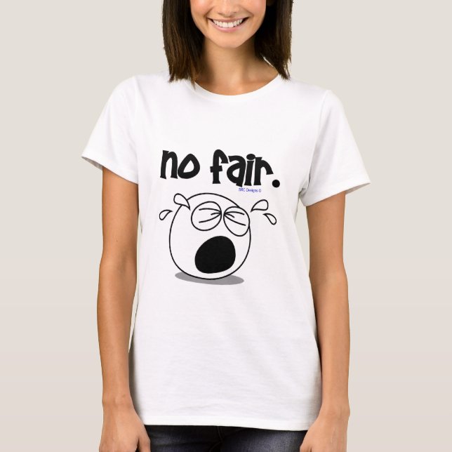 NINGUNA CAMISETA JUSTA (Anverso)