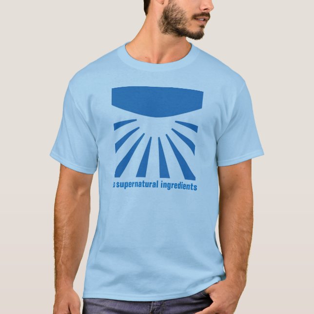 Ninguna camiseta sobrenatural de los ingredientes (Anverso)