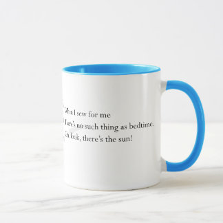 "Ninguna cosa tal como taza de la hora de