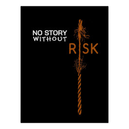 Ninguna Historia Sin Poster Glosófico De Riesgo