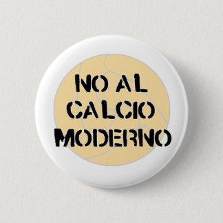 ninguna insignia del botón del moderno del calcio