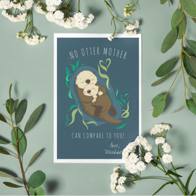 Ninguna madre de Otter | Tarjeta para mamá (Subido por el creador)