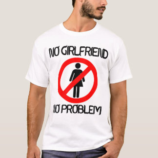 Ninguna novia ninguna camiseta del problema