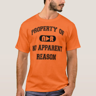 Ninguna razón evidente - propiedad de la camiseta