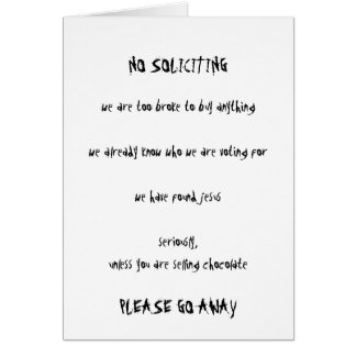 Ninguna solicitación