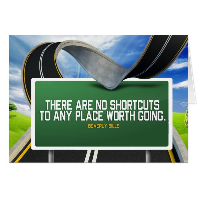 Ninguna tarjeta de nota inspiradora del saludo de (Anverso (Horizontal))