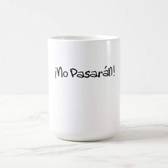 Ninguna taza Anti-Fascista de Pasaran (Centro)