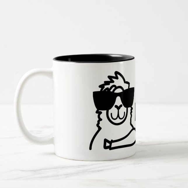 Ninguna taza de café de la llama del drama (Izquierda)