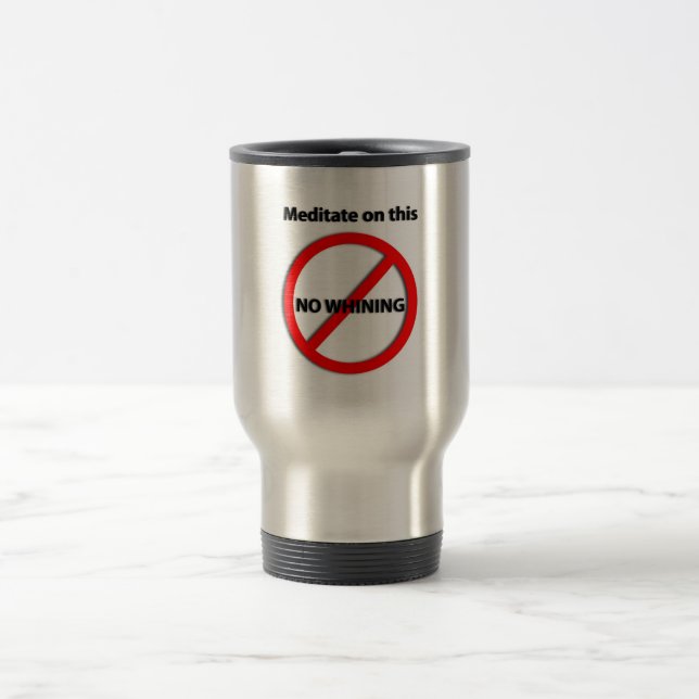 Ninguna taza de gimoteo del viaje (Centro)