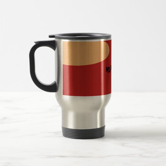 Ninguna taza del café/del té del derramamiento (Izquierda)