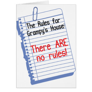 Ningunas reglas en la casa de Grampy