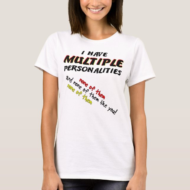 Ninguno De Ellos Te Encuentra Divertido Camisetas  (Anverso)