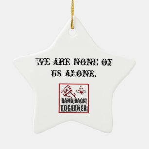 Ninguno del ornamento solo de la estrella