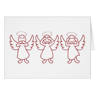 Ningunos ángeles malvados - rojo