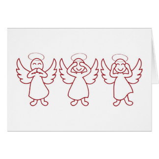 Ningunos ángeles malvados - rojo