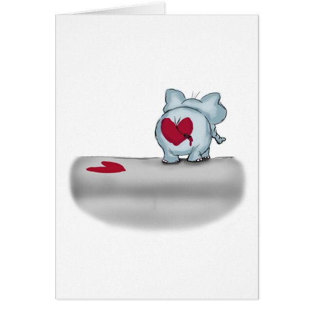 Ningunos buts sobre él - extremo del elefante con (Frente)