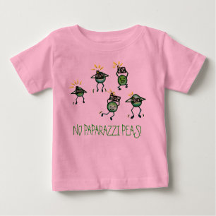 ¡NINGUNOS GUISANTES DE LOS PAPARAZZIS! Camiseta
