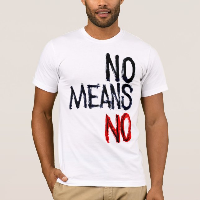 Ningunos medios ningunas camisetas de la (Anverso)