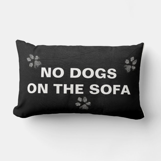 NINGUNOS PERROS EN la almohada del SOFÁ (Anverso)