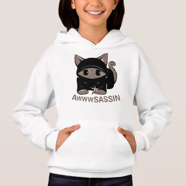 Ninja Cat Kids Shirt (Anverso)