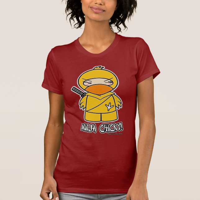 ¡Ninja Chicky! Camiseta (Anverso)