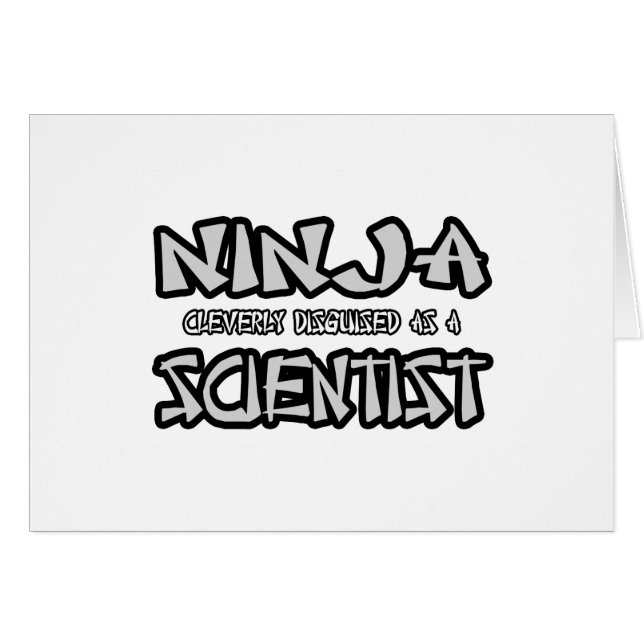 Ninja...Científico (Anverso (Horizontal))