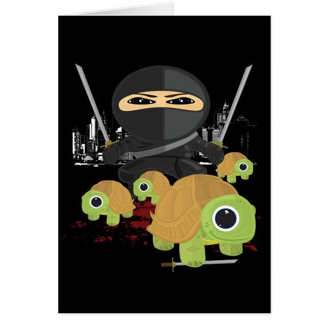 Ninja con tortugas (Frente)