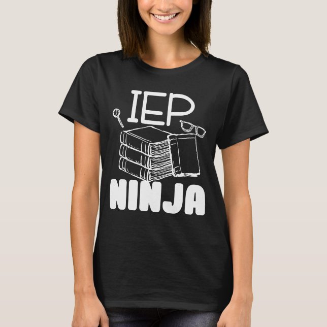 Ninja de enseñanza camisa del profesor de la (Anverso)