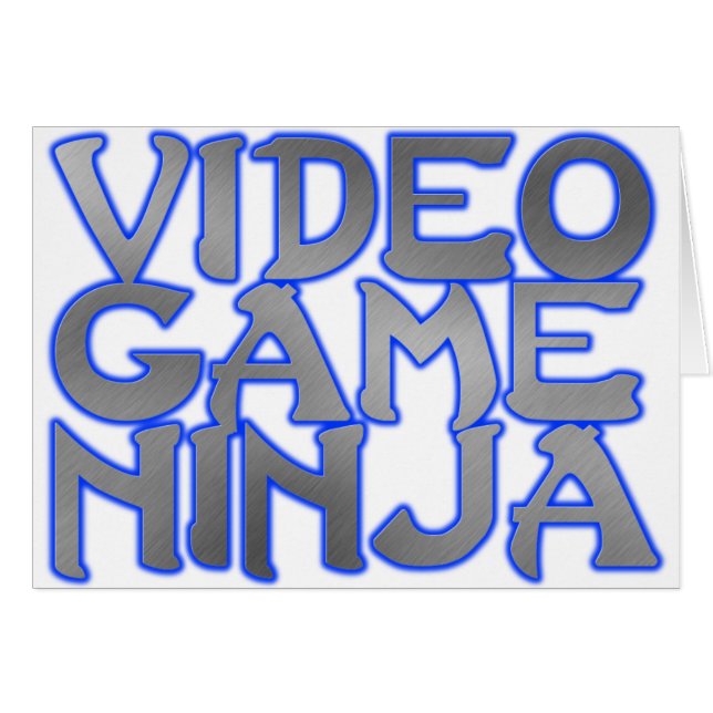 NINJA del VIDEOJUEGO (azules) (Anverso (Horizontal))