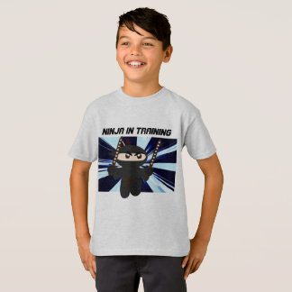 NINJA EMBROMA LAS CAMISETAS, NINJA EN CAMISA DE