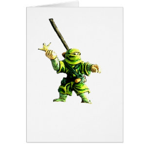 Ninja en verde