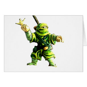 Ninja en verde