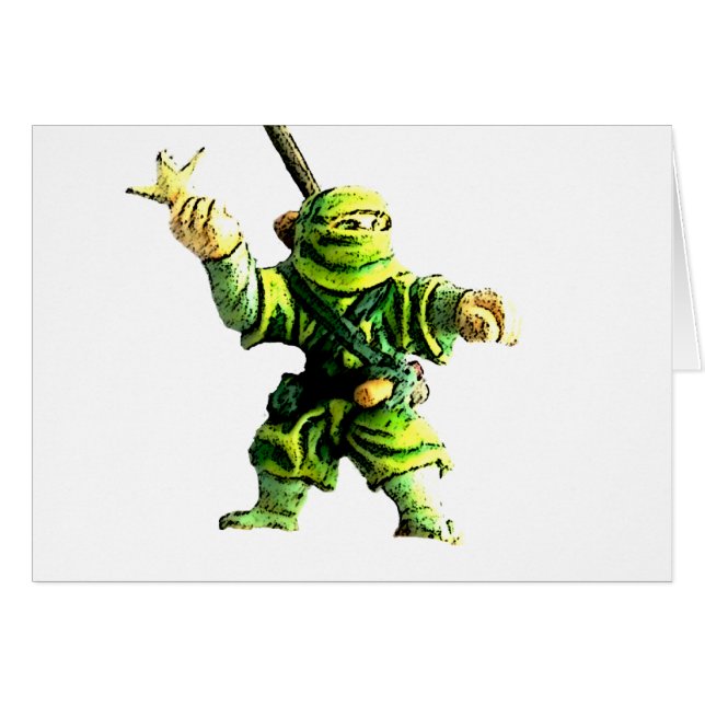 Ninja en verde (Anverso (Horizontal))