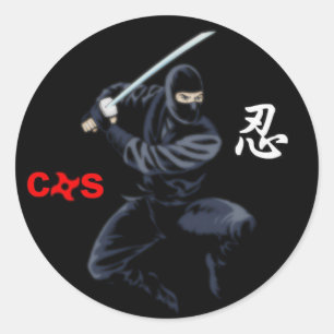 ninja pegatina