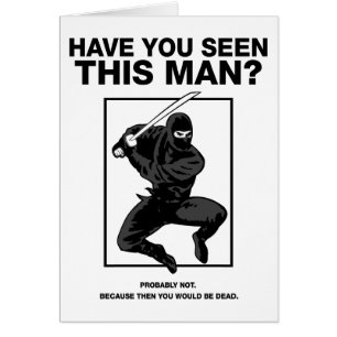 ¿Ninja - usted ha visto a este hombre?