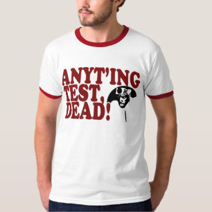 Ninjaman cualquier cosa camiseta del campanero