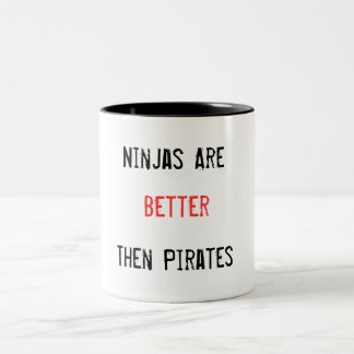 Ninjas es mejor entonces piratea la taza