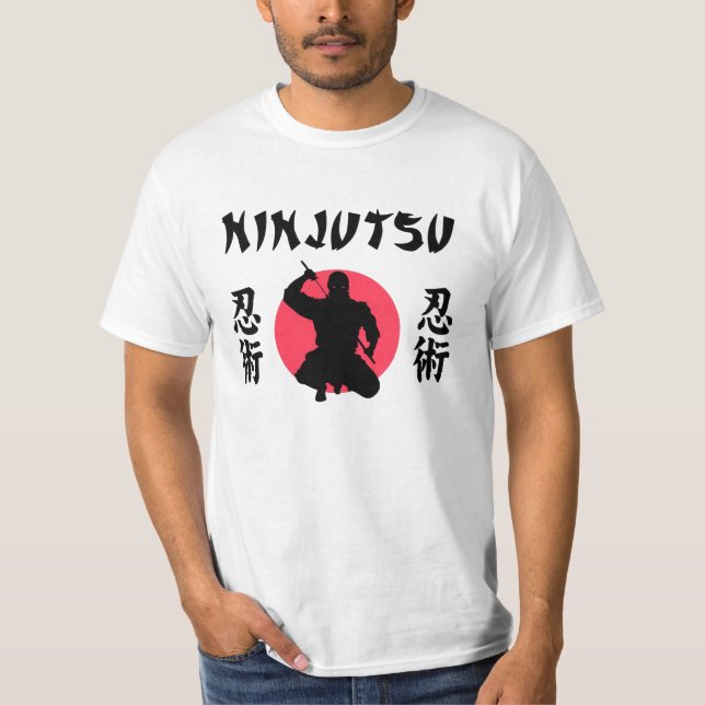 Ninjutsu Rising Sun  Camiseta (Anverso)
