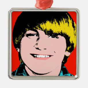Niño adolescente Personalizado arte pop adorno
